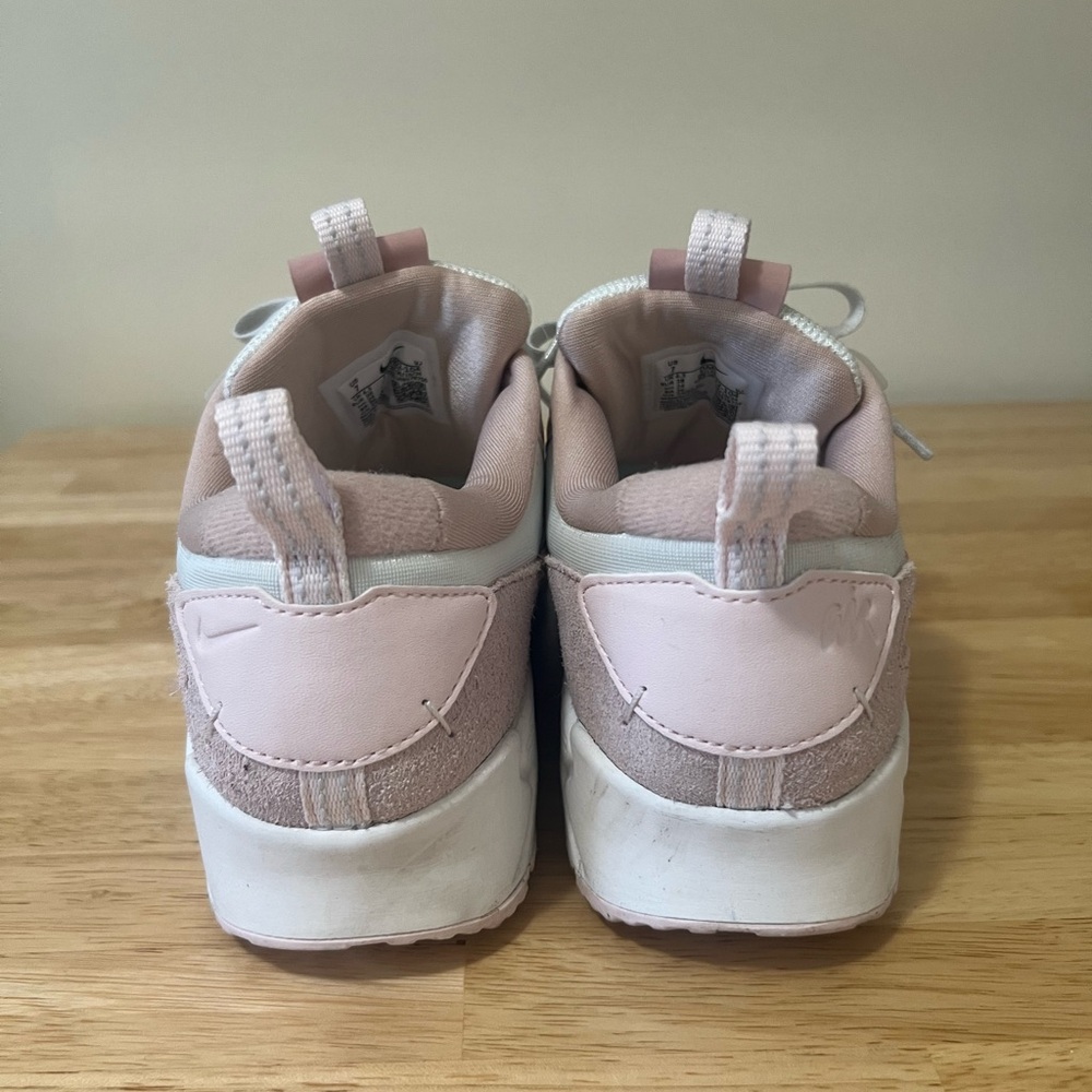 Nike Blush Pink and White Air Max Sneakers size 7 - Picture 4 of 9